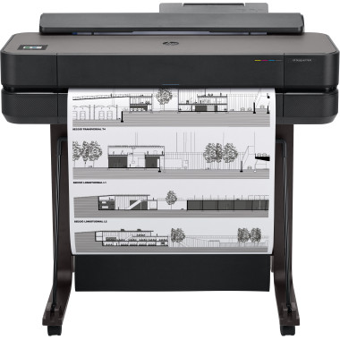 HP DesignJet T650 - 24" imprimante grand format - couleur - jet dencre - Rouleau A1 (61 cm x 91,4 m) - 2 400 x 1 200 ppp - ju