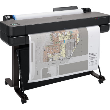 HP DesignJet T630 - 36" imprimante grand format - couleur - jet dencre - A0, ANSI D, Rouleau (91,4 cm x 45,7 m) - 2 400 x 1 2