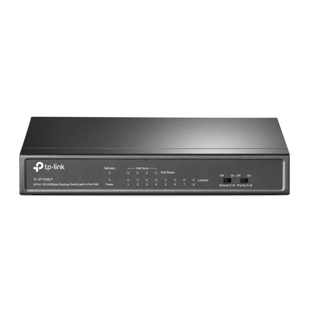 TP-LINK TL-SF1008LP 8P Switch 4P PoE TP-LINK TL-SF1008LP 8P Switch 4P PoE