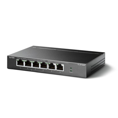 TP-LINK 6P 100Mbps DesktopSwitch 4P PoE+