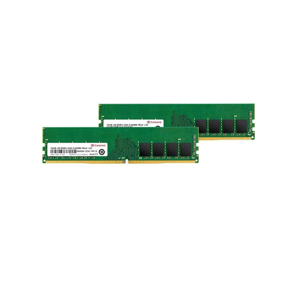 TRANSCEND JM 16Go KIT DDR4 3200Mhz U-DIM TRANSCEND JM 16Go KIT DDR4 3200Mhz U-DIM