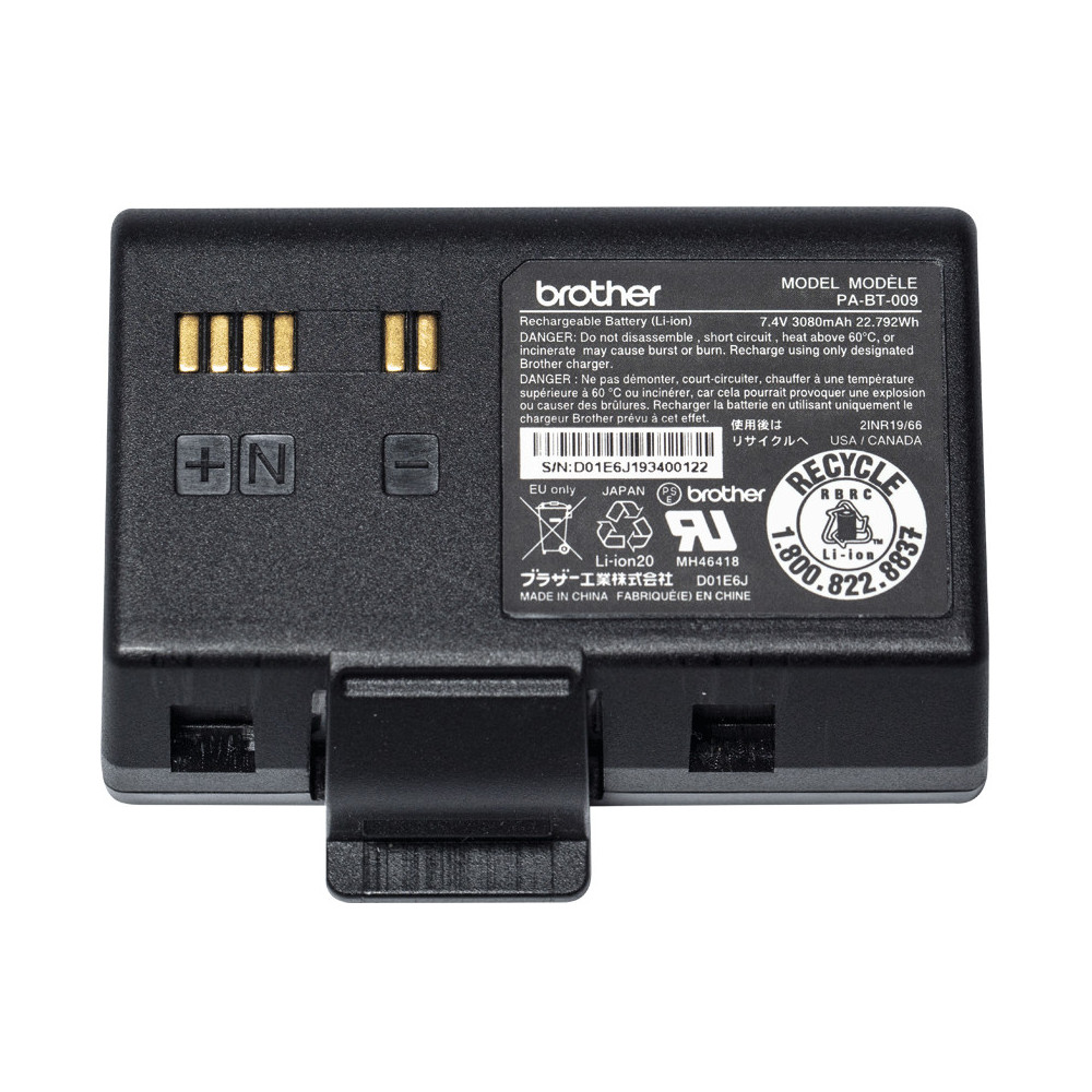 BROTHER PABT009 Rechargeable Li-ion batt