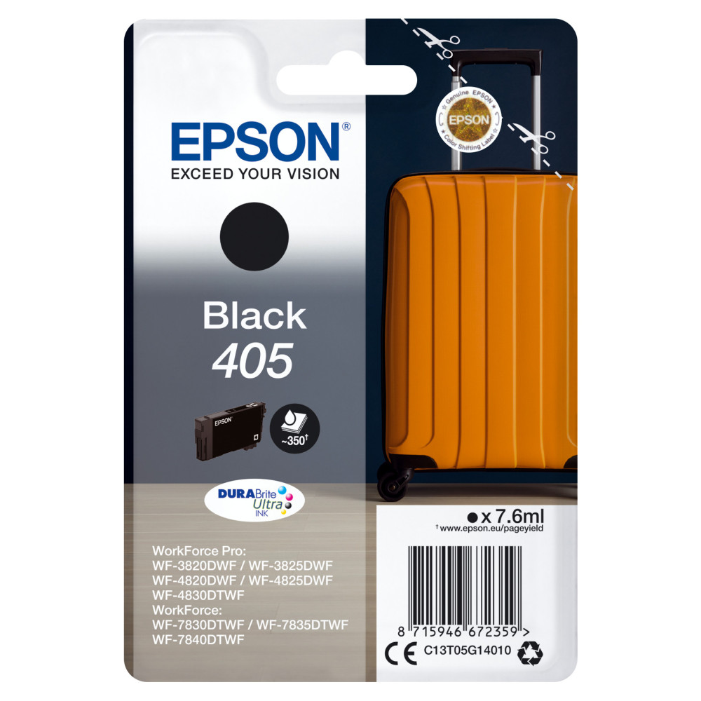 EPSON 4LB Singlepack Black 405 w s EPSON 4LB Singlepack Black 405 w s