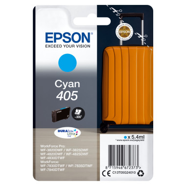 EPSON 6LB Singlepack Cyan 405 DURABrite