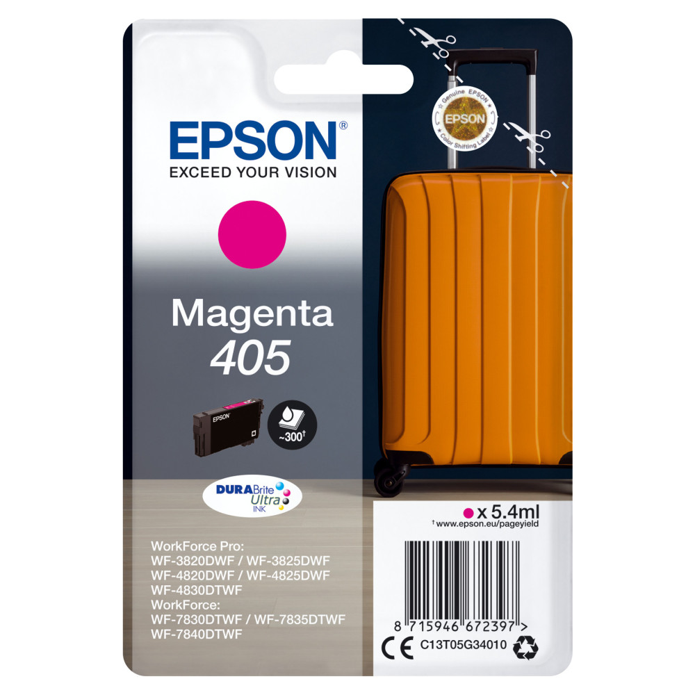 EPSON 2LB Singlepack Magenta 405 EPSON 2LB Singlepack Magenta 405