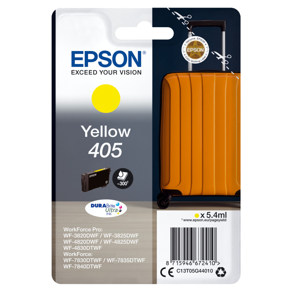 EPSON 6LB Singlepack Yellow 405 EPSON 6LB Singlepack Yellow 405