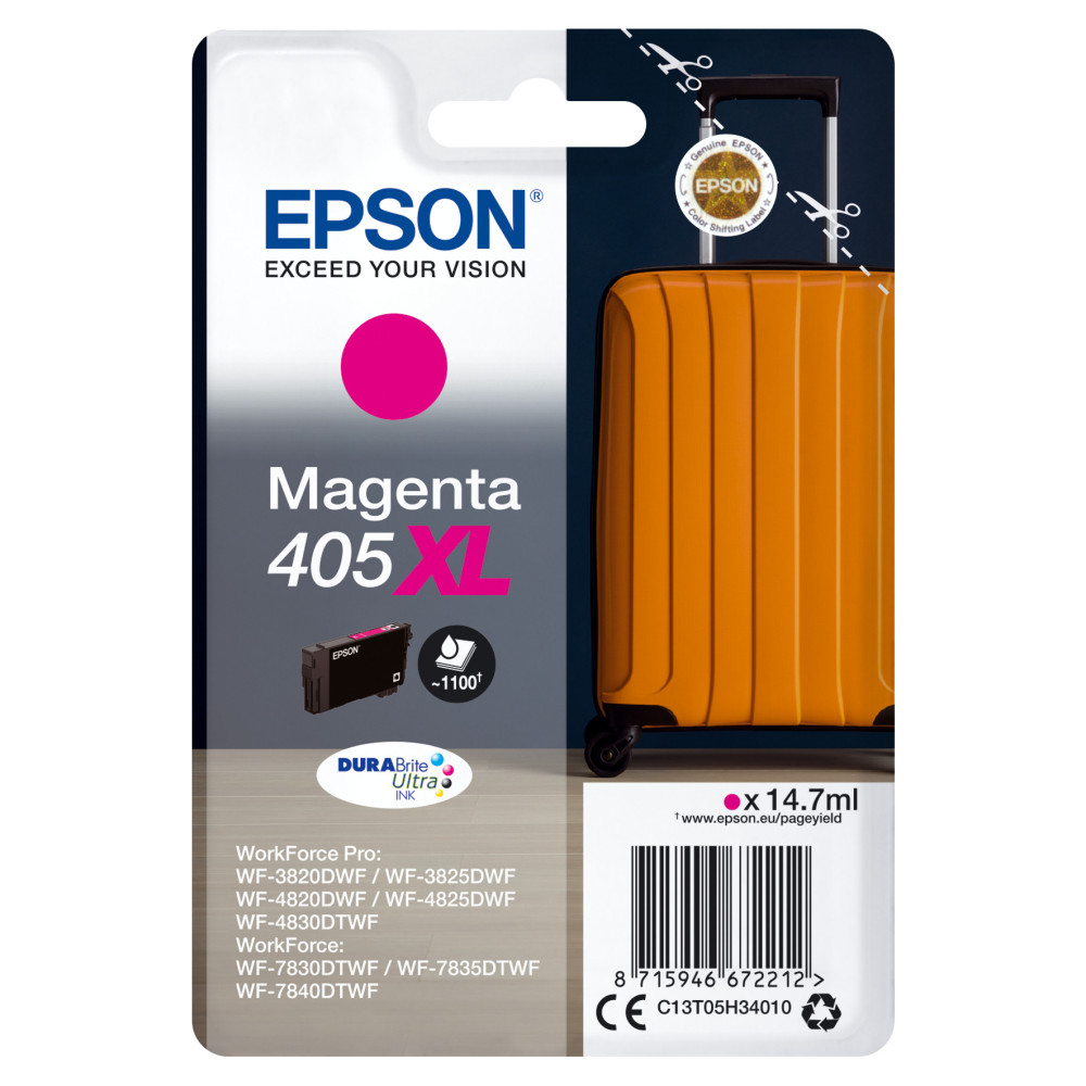 EPSON 2LB Singlepack Magenta 405XL EPSON 2LB Singlepack Magenta 405XL