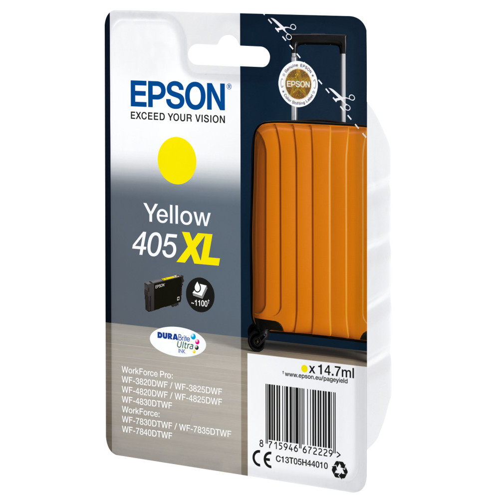 EPSON 6LB Singlepack Yellow 405XL