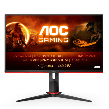 AOC C27G2AE BK 27p VA FHD 165Hz