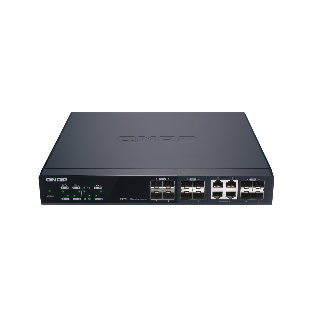QNAP QSW-M1204-4C Managed Switch 12 Port