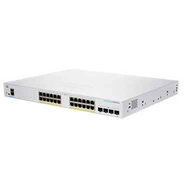 CISCO CBS250 Smart 24-port GE PoE, 4x