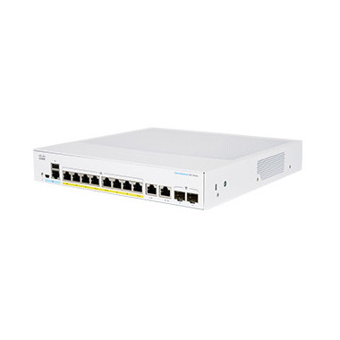 CISCO CBS350 Managed 8-port GE PoE, 2