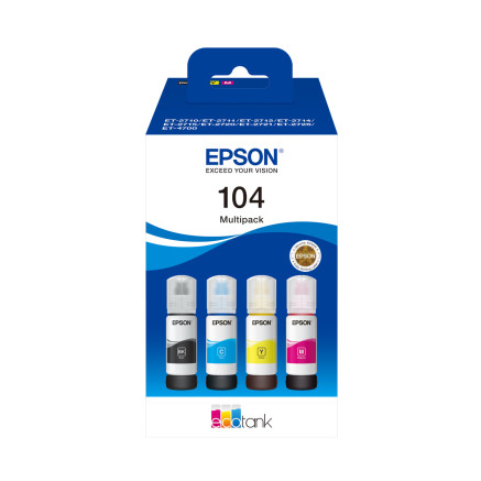 EPSON 1LB 104 EcoTank 4-colour Multipack