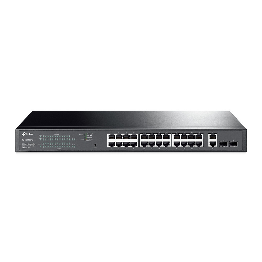 TP-LINK 28-Port Gigabit Easy SmartSwitch TP-LINK 28-Port Gigabit Easy SmartSwitch