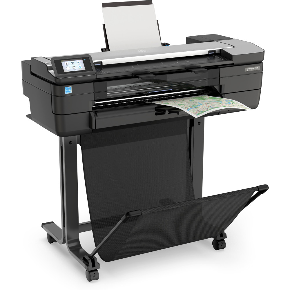 HP DesignJet T830 - 24" imprimante multifonctions - couleur - jet dencre - 610 x 2770 mm (original) - Rouleau (61 cm) (suppor