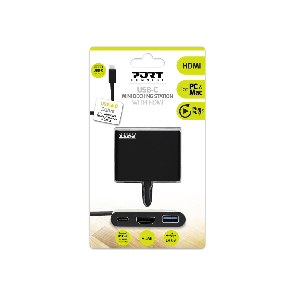 PORT DESIGNS Docking Mini Type C HDMI