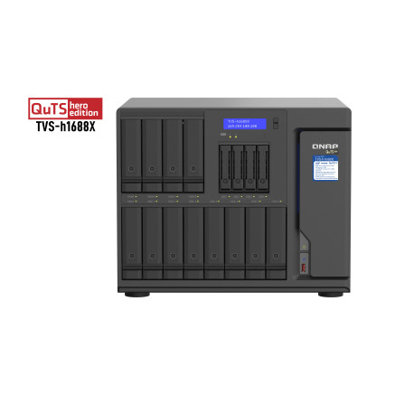 QNAP TVS-h1688X-W1250-32G 16-Bay T-NAS