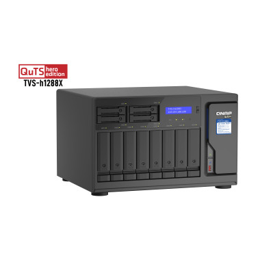 QNAP TVS-h1288X-W1250-16G 12-Bay T-NAS