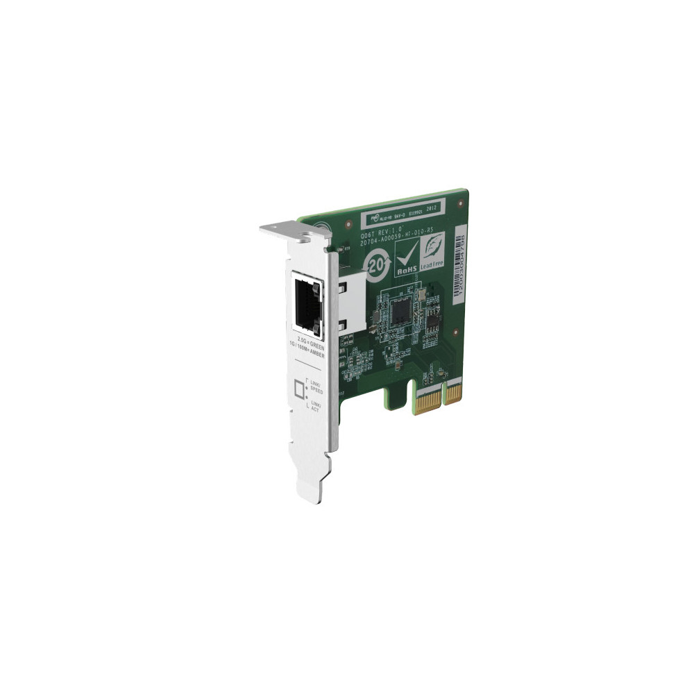 QNAP Single port 2.5GbE 4-speed Net Card