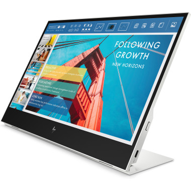 HP E14 G4 Portable -  cran LED - 14" - portable - 1920 x 1080 Full HD (1080p)   60 Hz - IPS - 400 cd m  - 800 1 - 5 ms - 2xUS