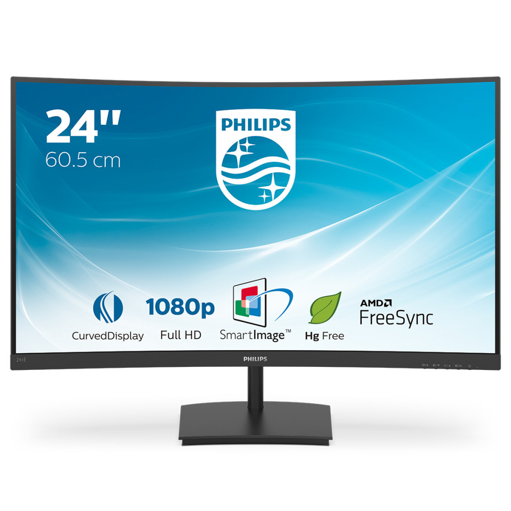 PHILIPS 241E1SC 00 23.6p Curved VA