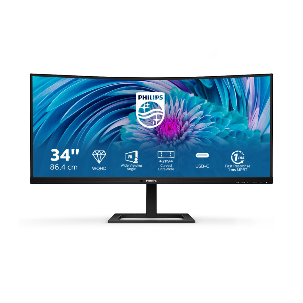 PHILIPS 346E2CUAE 00 34p Curved VA