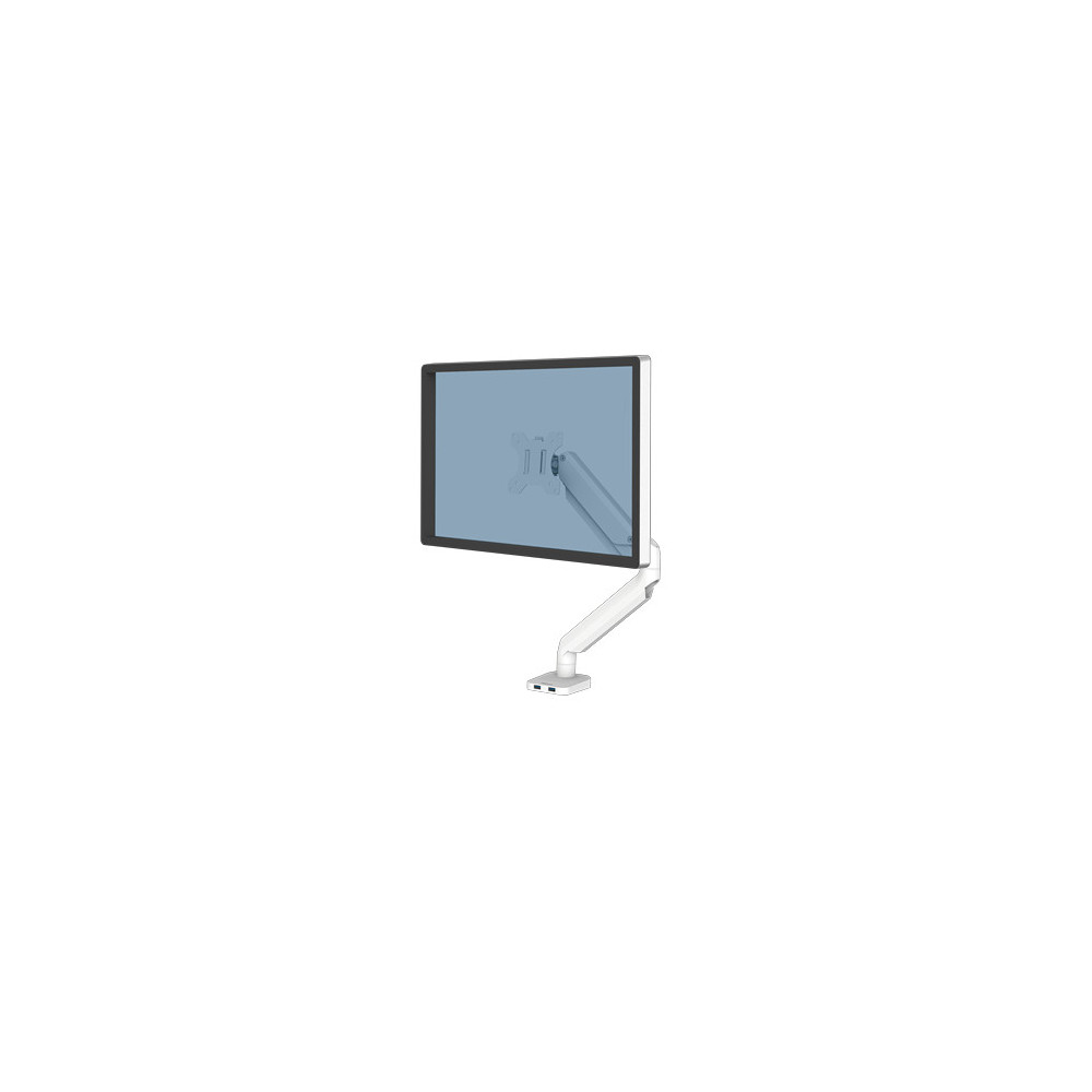 FELLOWES Bras Porte-Ecran Simple Blanc FELLOWES Bras Porte-Ecran Simple Blanc