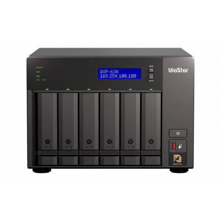 QNAP QVP-63A Surveillance NAS i3-8100T