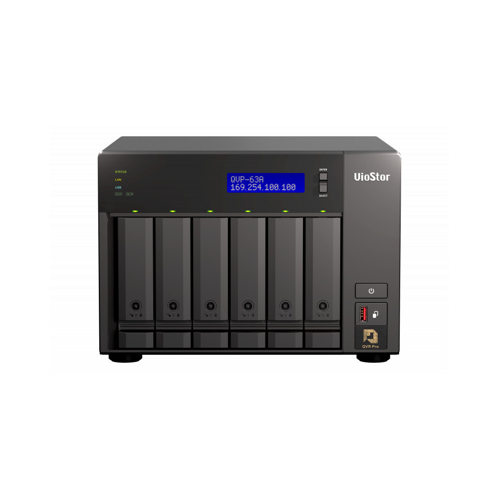 QNAP QVP-63A Surveillance NAS i3-8100T QNAP QVP-63A Surveillance NAS i3-8100T