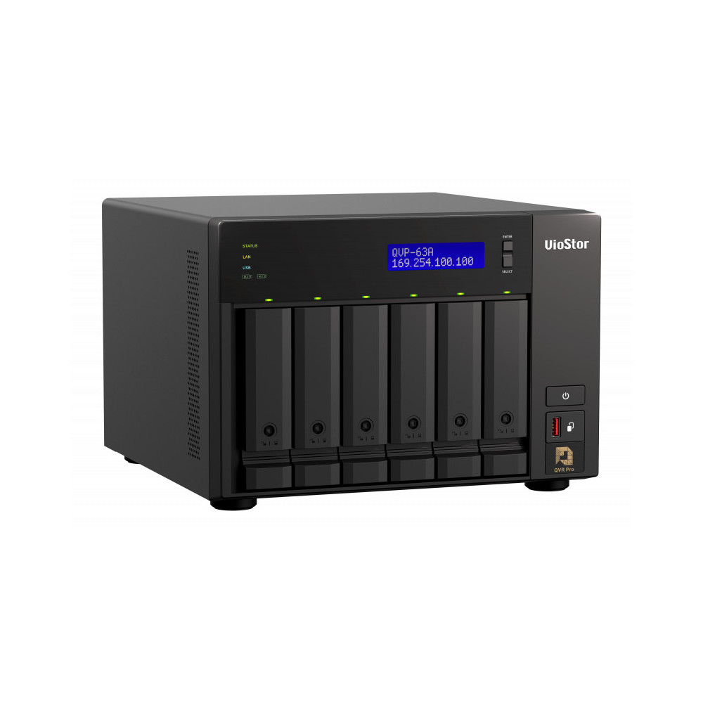 QNAP QVP-63A Surveillance NAS i3-8100T