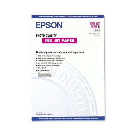EPSON PAPIER COUCHE A3 QUALITE