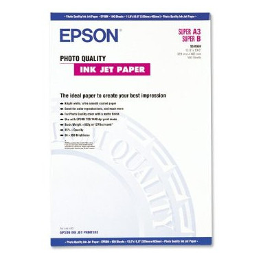 EPSON PAPIER COUCHE A3 QUALITE