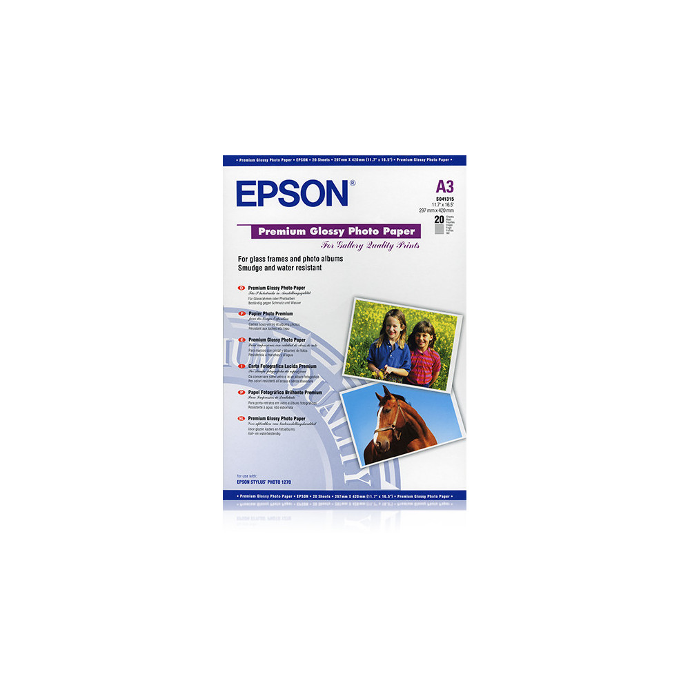 EPSON PAPIER PHOTO PREMIUM GLAC EPSON PAPIER PHOTO PREMIUM GLAC