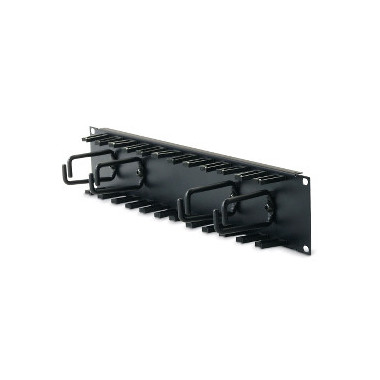 APC Patchcable Organizer 2HE black