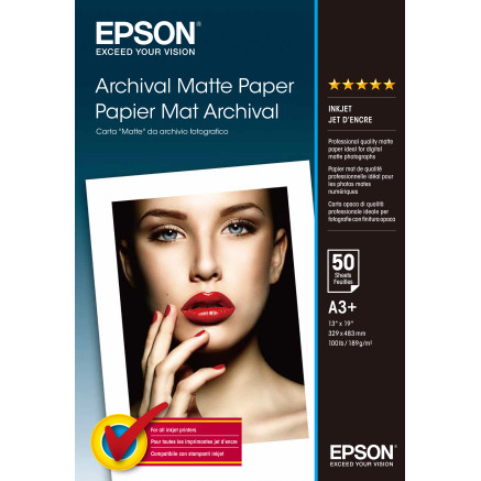 EPSON PAPIER MAT ARCHIVAL A3 50