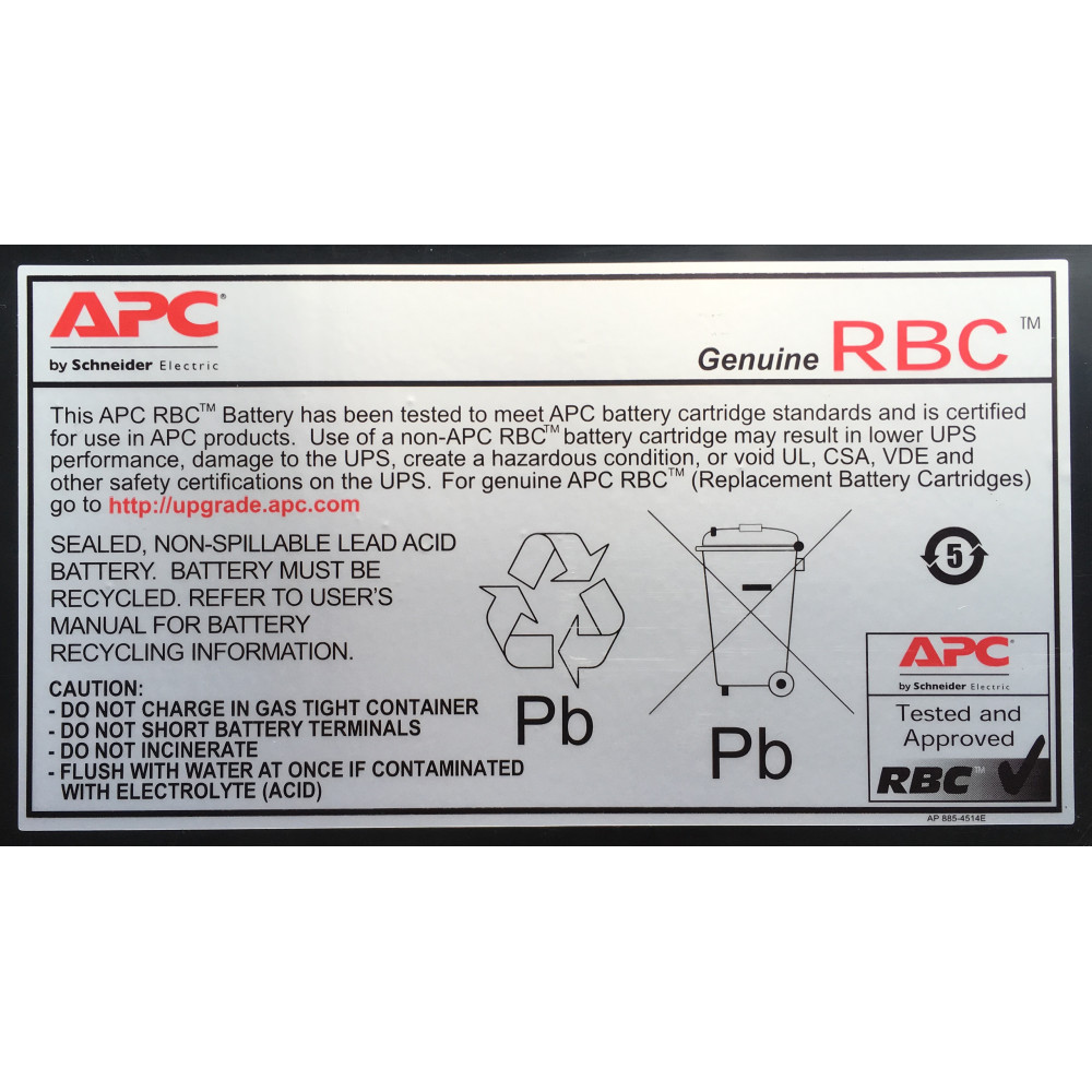 APC BATTERIE DE REMPLACEMENT
