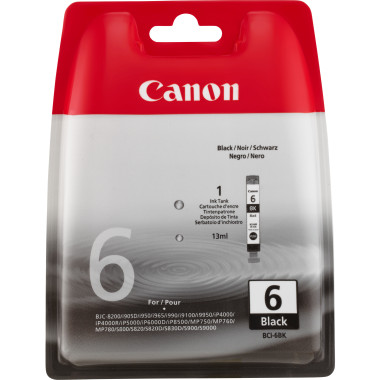 CANON BCI-6 BLACK CARTOUCHE POU