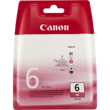 CANON BCI-6 MAGENTA CARTOUCHE P