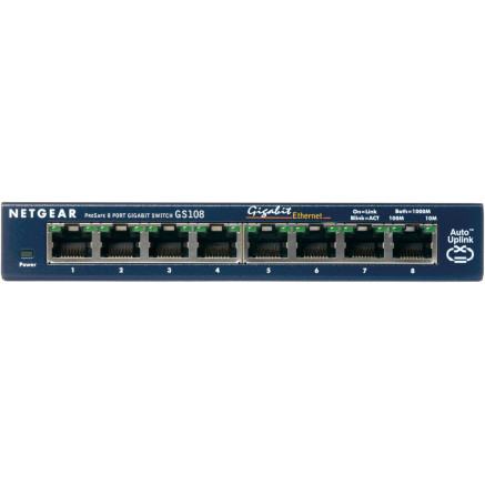NETGEAR SWITCH 8 PORTS 10 100 1