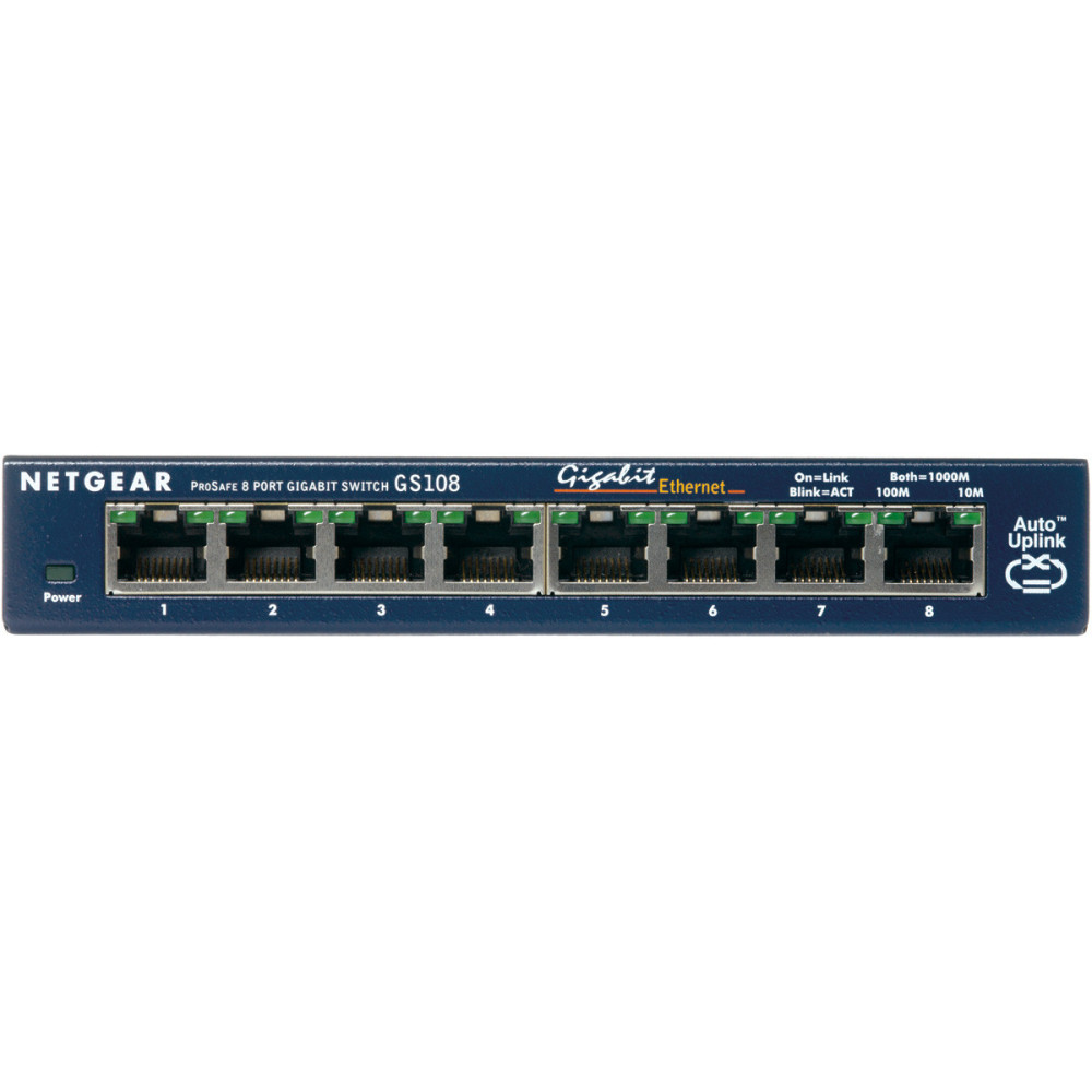 NETGEAR SWITCH 8 PORTS 10 100 1 NETGEAR SWITCH 8 PORTS 10 100 1