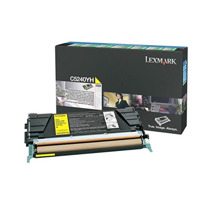 LEXMARK CARTOUCHE DE TONER JAUN