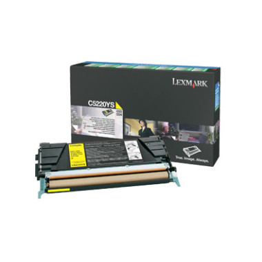 LEXMARK TONER JAUNE STANDARD LR
