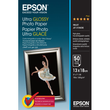 EPSON PAPIER PHOTO ULTRA GLACE