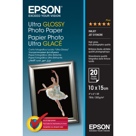 EPSON PAP PHOTO ULTRA GLACE 10X