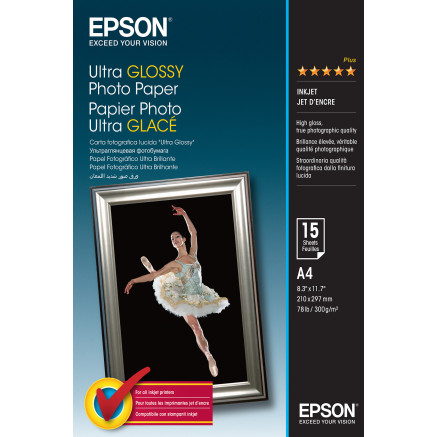 EPSON PAPIER PHOTO ULTRA GLACE