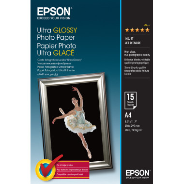EPSON PAPIER PHOTO ULTRA GLACE