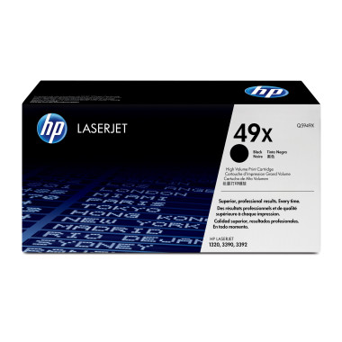 Hp 49x - cartouche de toner - haute capacite - 1 x noir - 6000 pages