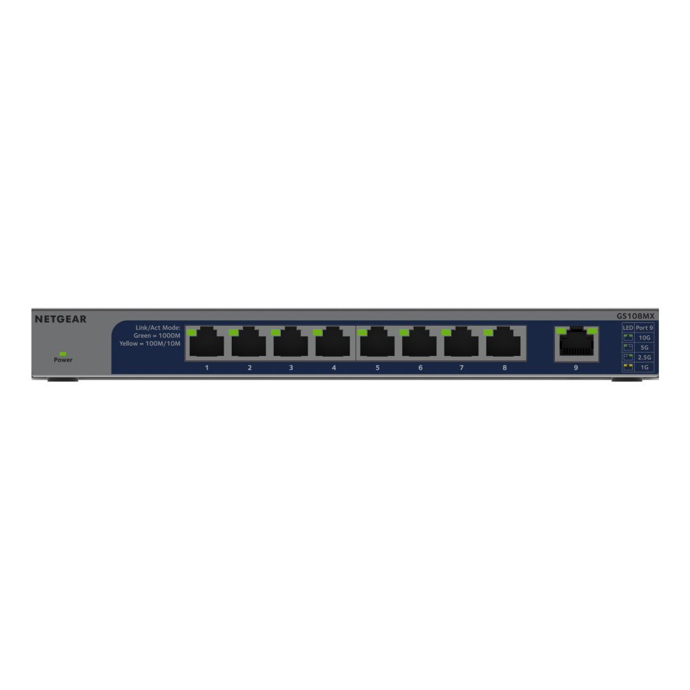 NETGEAR 8PT GIG UM +1P 10G Switch NETGEAR 8PT GIG UM +1P 10G Switch