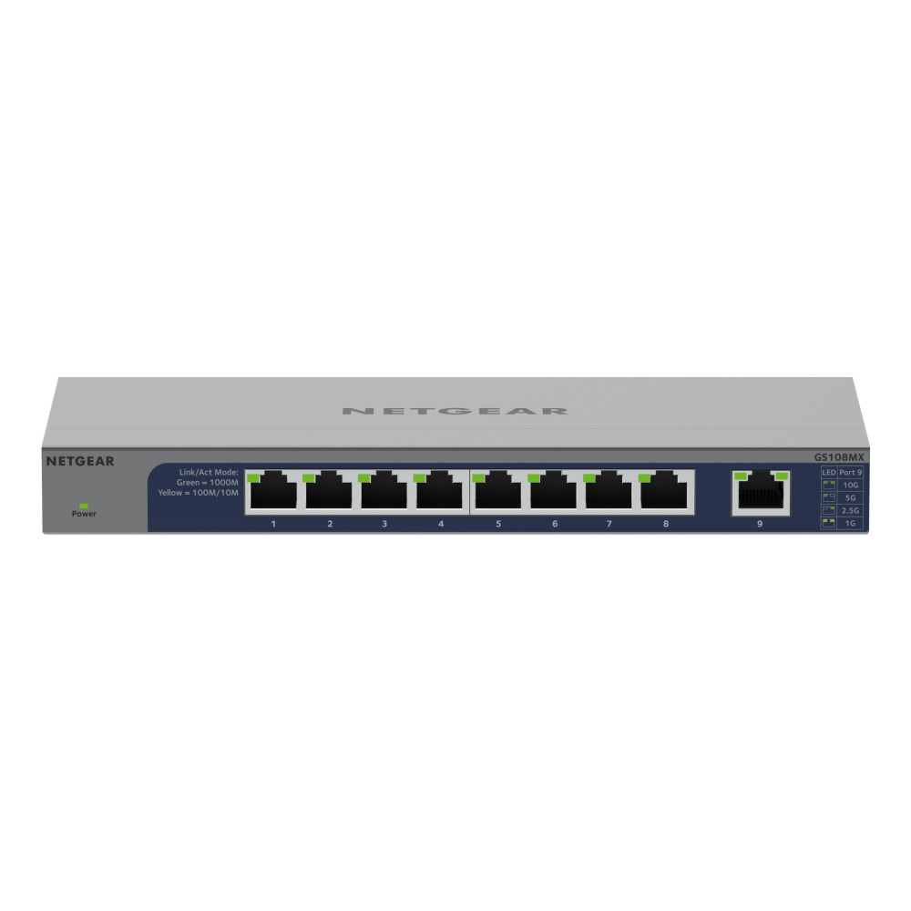 NETGEAR 8PT GIG UM +1P 10G Switch