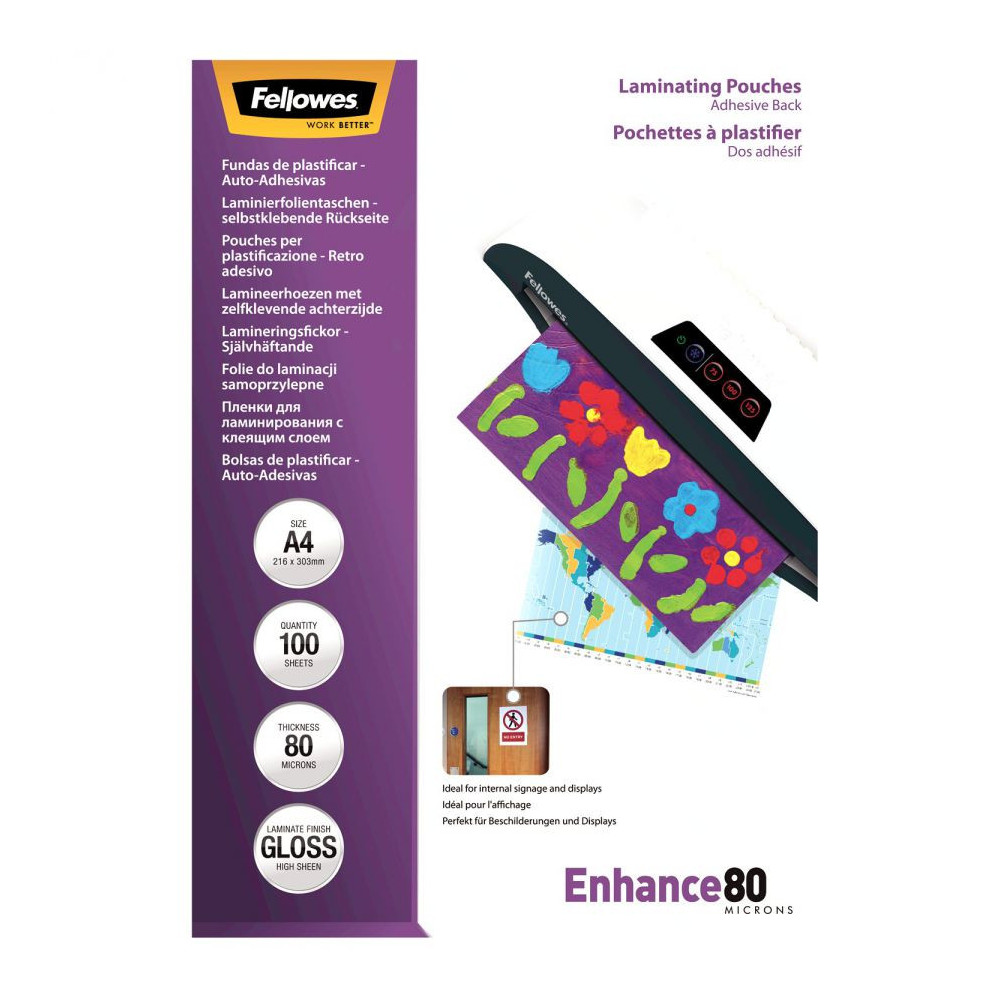 Bundle FELLOWES x3 +1 LAMIN POUCH Bundle FELLOWES x3 +1 LAMIN POUCH